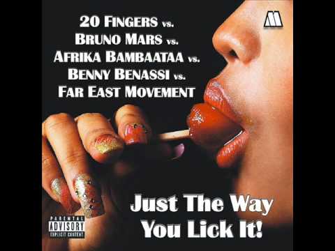 20 Fingers vs. Bruno Mars vs Far East Movement - Just The Way You Lick It