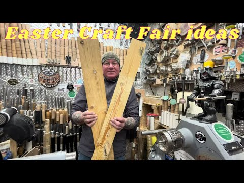 Woodturning. Easter Craft Fair ideas.