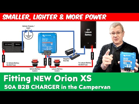 New Victron ORION XS DC-DC Charger Upgrade B2B Installation