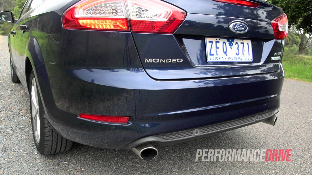 2013 Ford Mondeo Zetec Ecoboost engine sound and 0-100km/h