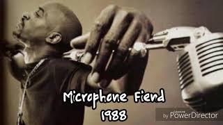 Rakim &quot;Microphone Fiend&quot; 1988 with lyrics and Artist Facts