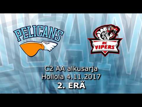 La 4.11.2017 Pelicans C2 Akatemia - Vipers, erä 2