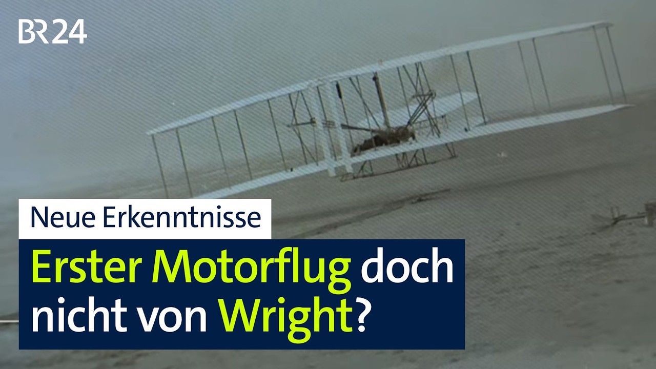Luftfahrtgeschichte: Erster Motorflug doch nicht von den Gebrüdern Wright? | BR24