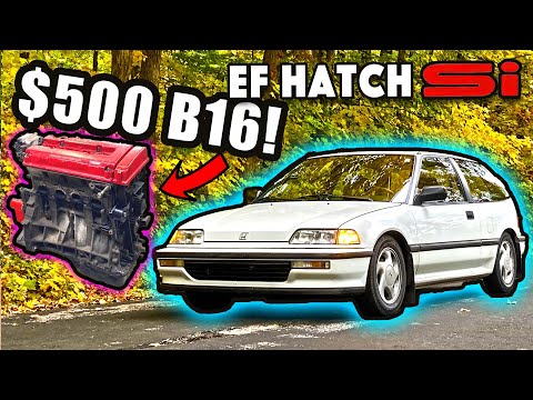 HONDA B16: The BEST ENGINE for EF Honda Civic Si