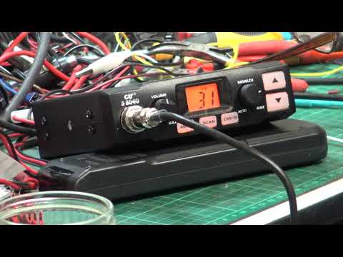 CRT S8040 UK CE MultiNorm CB radio - On The Air Test