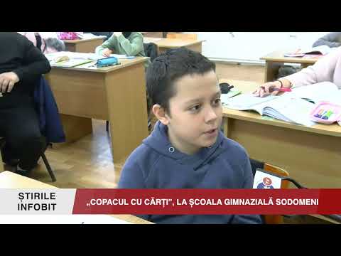 „COPACUL CU CĂRȚI”, LA ȘCOALA GIMNAZIALĂ SODOMENI