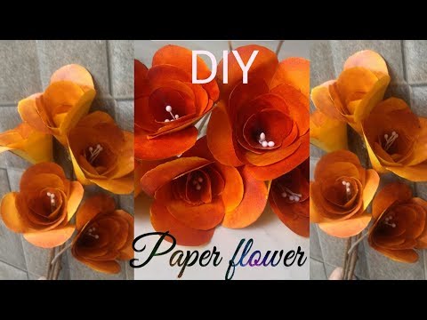 How to make an Elegant Paper Flower