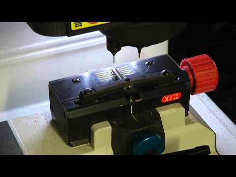 How to Use Genuine Lishi Key Cutting Machine - HU46
