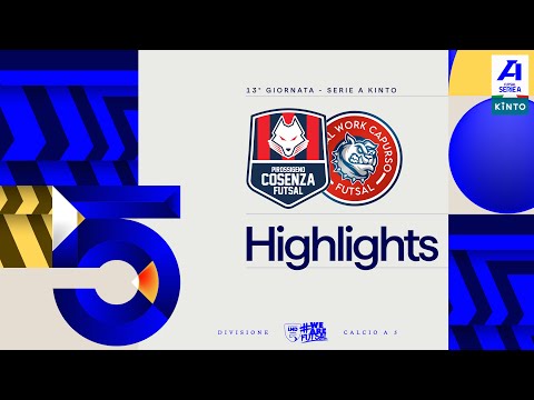 Pirossido Cosenza-Global Work Capurso 2-3 | Goals and highlights | Matchday 13 | Serie A KINTO 25/26