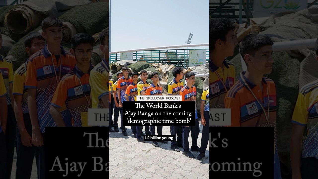 The World Bank's Ajay Banga on the coming 'demographic time bomb'