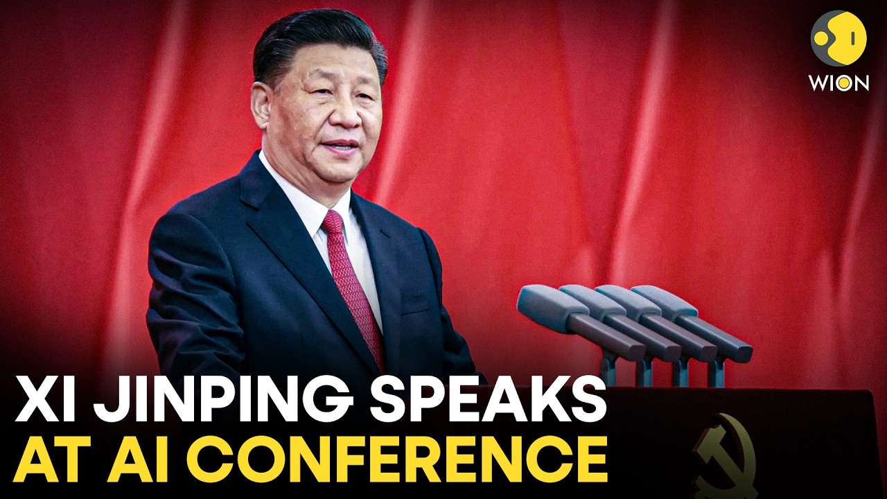 Xi Jinping LIVE: China President Xi Jinping Delivers A Keynote Speech At AI Conference In Shanghai