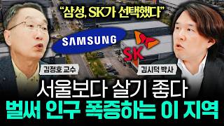"삼성, SK가 선택했다" 서울보다 살기 좋다 벌써 인구 폭증하는 이 지역｜김시덕 박사 3부