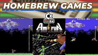 Amirun and the alien beerscuckers - New Commodore 64 Game 2026