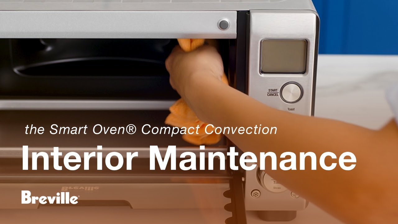 How to clean the oven interior