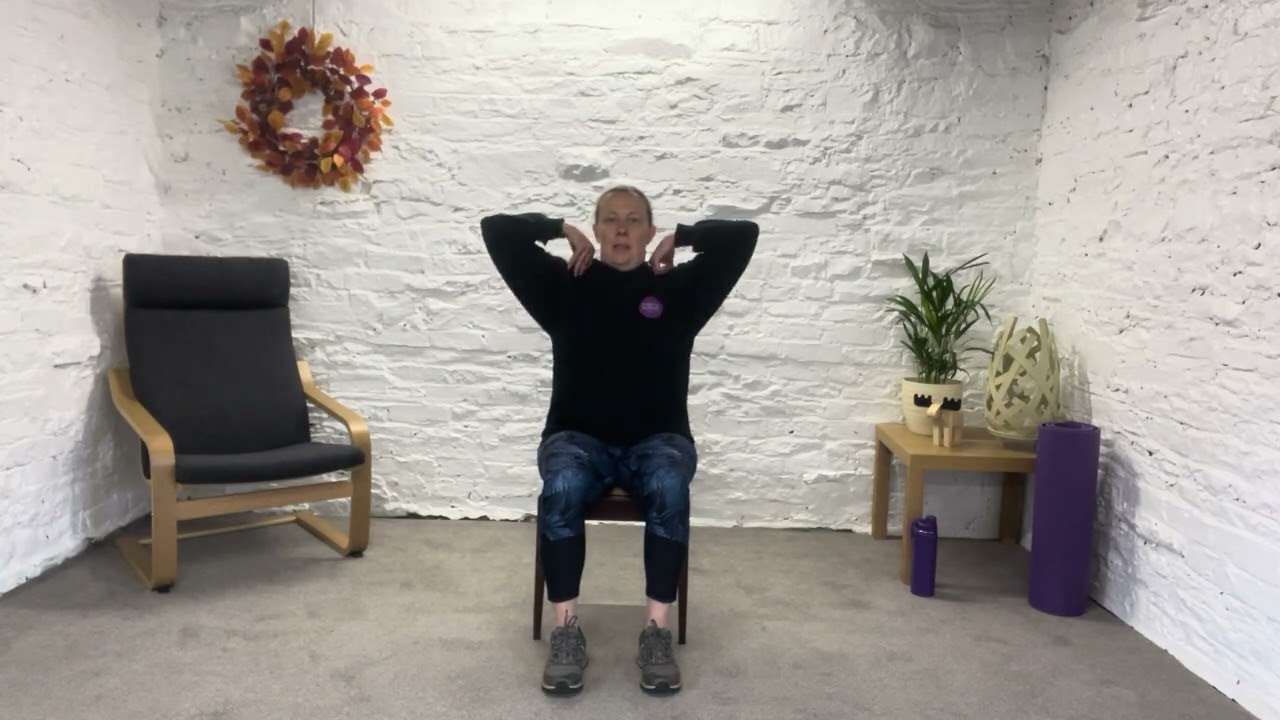 Seated Upper Body Stretch