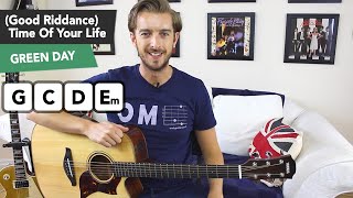 TIME OF YOUR LIFE Guitar Lesson Tutorial - GREEN DAY - Good Riddance (Time Of Your Life)