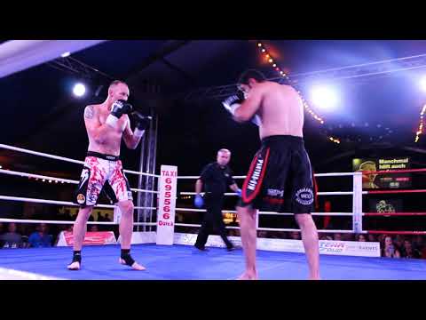 Martin Rechner (PSV 90 Dessau) bei der 8. Eislebener Boxnacht