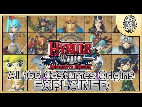 All 166 Costumes Origins EXPLAINED - Hyrule Warriors Definitive Edition (Switch)