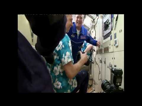 Expedition 56 57 Crew Docks to the Space Station