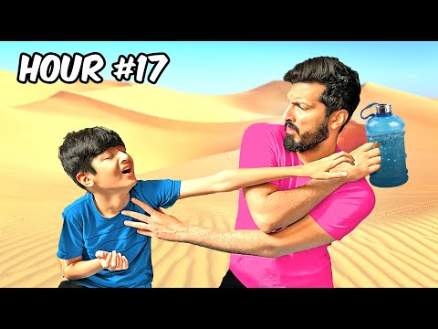 Surviving 24 Hours In Middle Of Desert