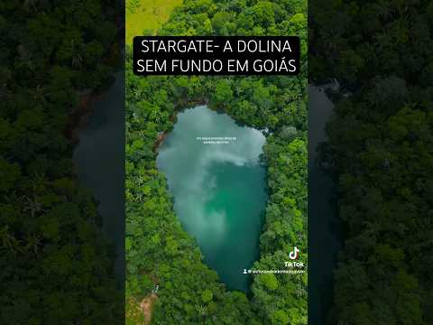 STARGATE, a Lagoa azul sem fundo em Niquelândia-GO #expedicaogoias