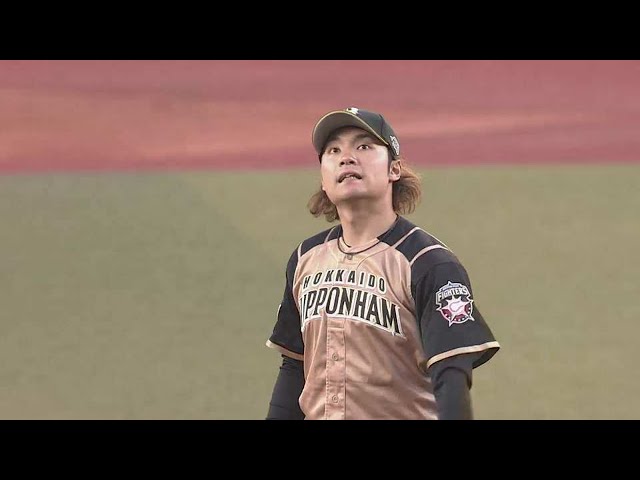 【7回裏】ファイターズ・伊藤大海 2ケタ勝利の権利を持ってマウンドを降りる!! 2021年10月30日 千葉ロッテマリーンズ 対 北海道日本ハムファイターズ