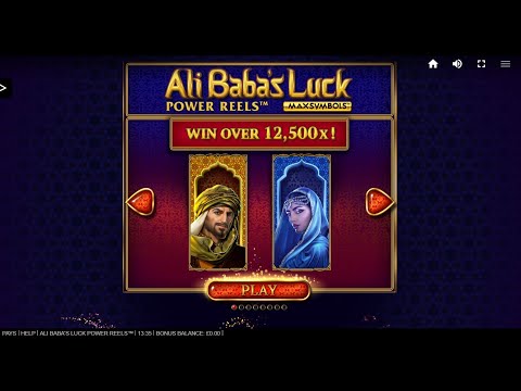 Ali Baba S Luck Power Reels gameplay video