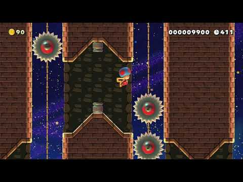 The Lost Castle by Mii_Tendo - Super Mario Maker 2 - No Commentary 1bx 1by