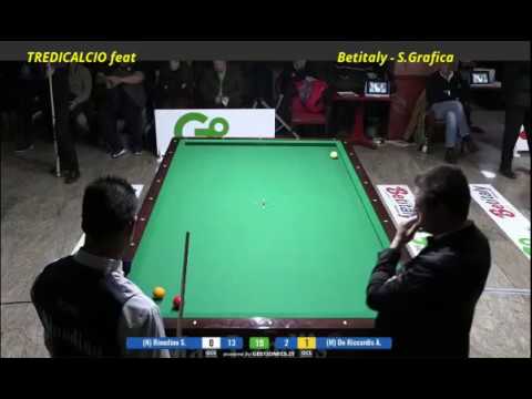 RIONDINO vs A. DE RICCARDIS - 2^PROVA BILIARDO BTP 2016/17 CASERTA
