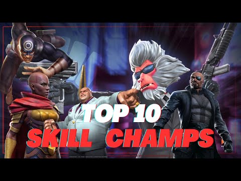 Top 10 skill champions in MCOC 2025