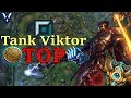 New KOREAN OP ! Tank Viktor Top Lane ?!