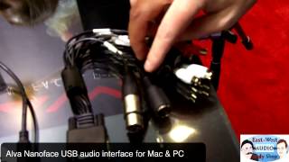 Video thumbnail for Winter NAMM 2013- Alva Nanoface USB audio interface by VO BS