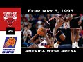 Full Game The Rebound Test Chicago Bulls Vs Phoenix Suns February 6 1996