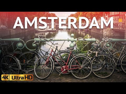 The Beautiful Amsterdam in 4K - Netherlands ( ULTRA HD )