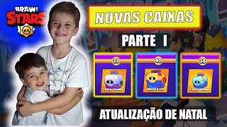 # 008 Leo e Lipe Games Brawl Stars – Abertura de Caixas atualização de Natal! Parte I