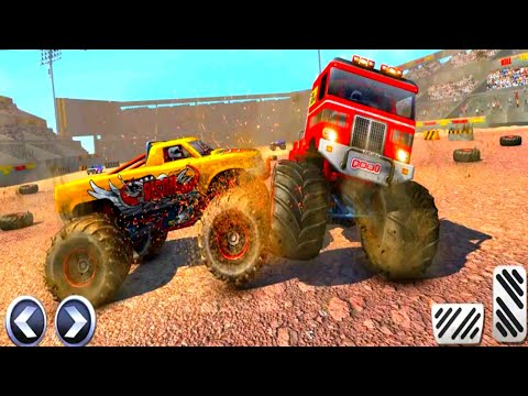 Real Monster Truck Demolition - Derby Crash Stunts - Android Gameplay