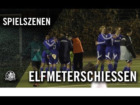 Elfmeterschießen | SV Empor Berlin U19 - SC Borsigwalde U19 (2. Runde, A-Junioren-Landespokal)