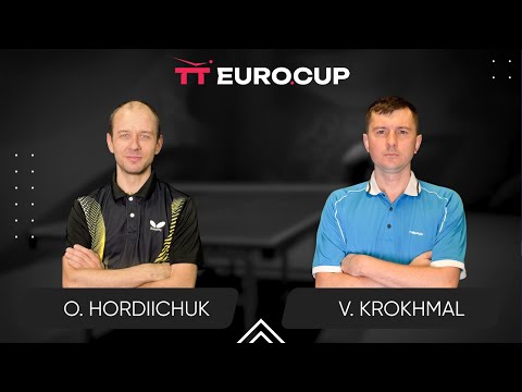 13:45 Oleksandr Hordiichuk - Vitalii Krokhmal 01.05.2025 TT Euro.Cup Ukraine Master. TABLE 3