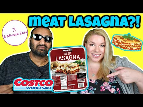 Costco Kirkland Signature Beef Lasagna Review