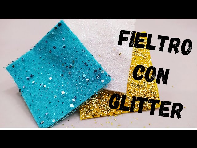 Vídeo relacionado con Jtnohx Fieltro con Purpurina, Paquete de 10 Hojas de Tela con Purpurina, 20x30cm Fieltro para Manualidades, Cuadrados de Tela para Fiestas y Festivales (Rosa Brillante)