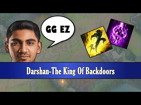 Darshan  - The King of Backdoors | Montage (League of Legends)