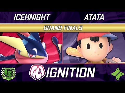 IceKnight (Greninja) vs ATATA (Ness) - Ignition 374 GRAND FINALS