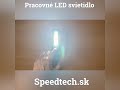 Svietidlo pracovné / rekreačné - 3W LED modul + predná 1W LED / nabíjateľné Li-pol 3,7 V 2200mAh - Video Youtube