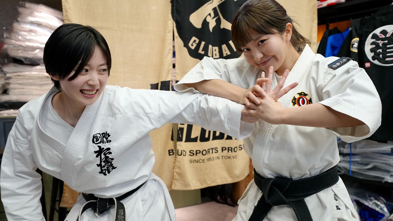 Self-defense techniques demonstrated by Budo Women! Karate-do and Shorinji Kempo