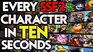 How To Play Every SSF2 Character in 10 Seconds or Less