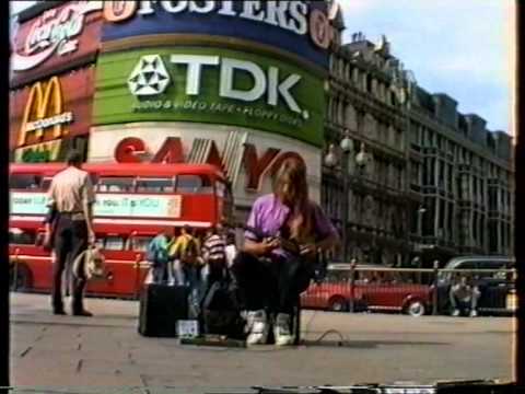 1994 - Carlos Vamos -  Busking -  Piccadilly Circus  London 1994