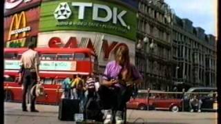 1994 - Carlos Vamos -  Busking -  Piccadilly Circus  London 1994