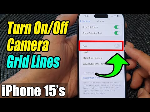 iPhone 15/15 Pro Max: How to Turn On/Off Camera Grid Lines