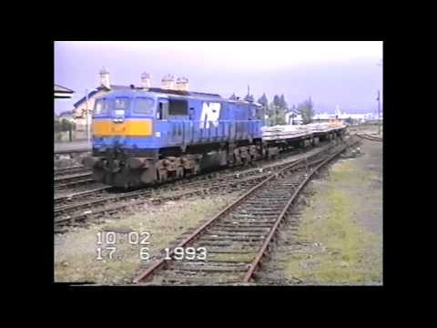 Irish Rail/NIR - Passenger/Freight trains - 1993
