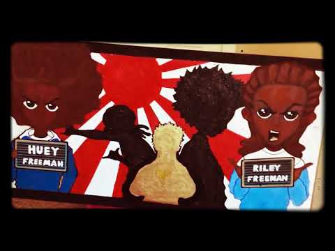 The Boondocks Tribute Painting (By: Stephon Deshon)